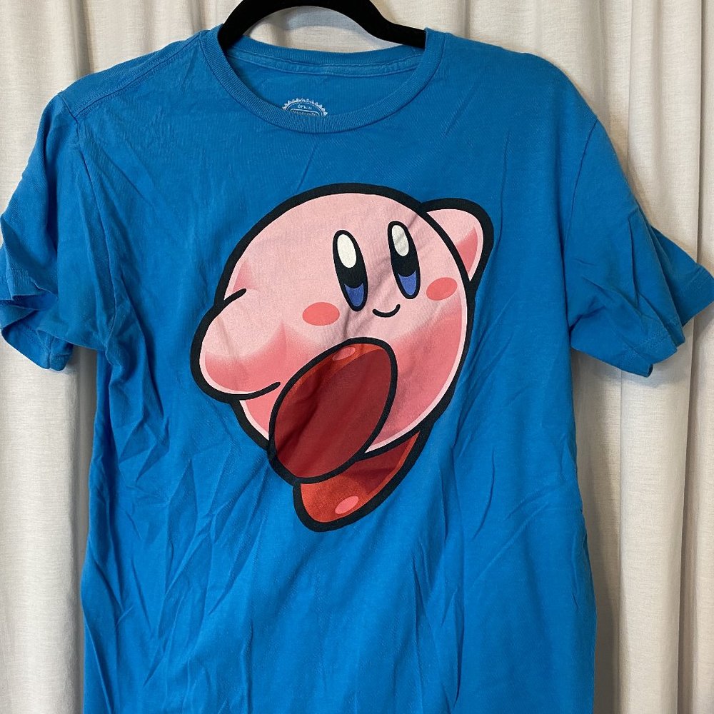 3/$20 Kirby T-Shirt - Official Nintendo Shirt - Gamer Kawaii Japan - Video Games